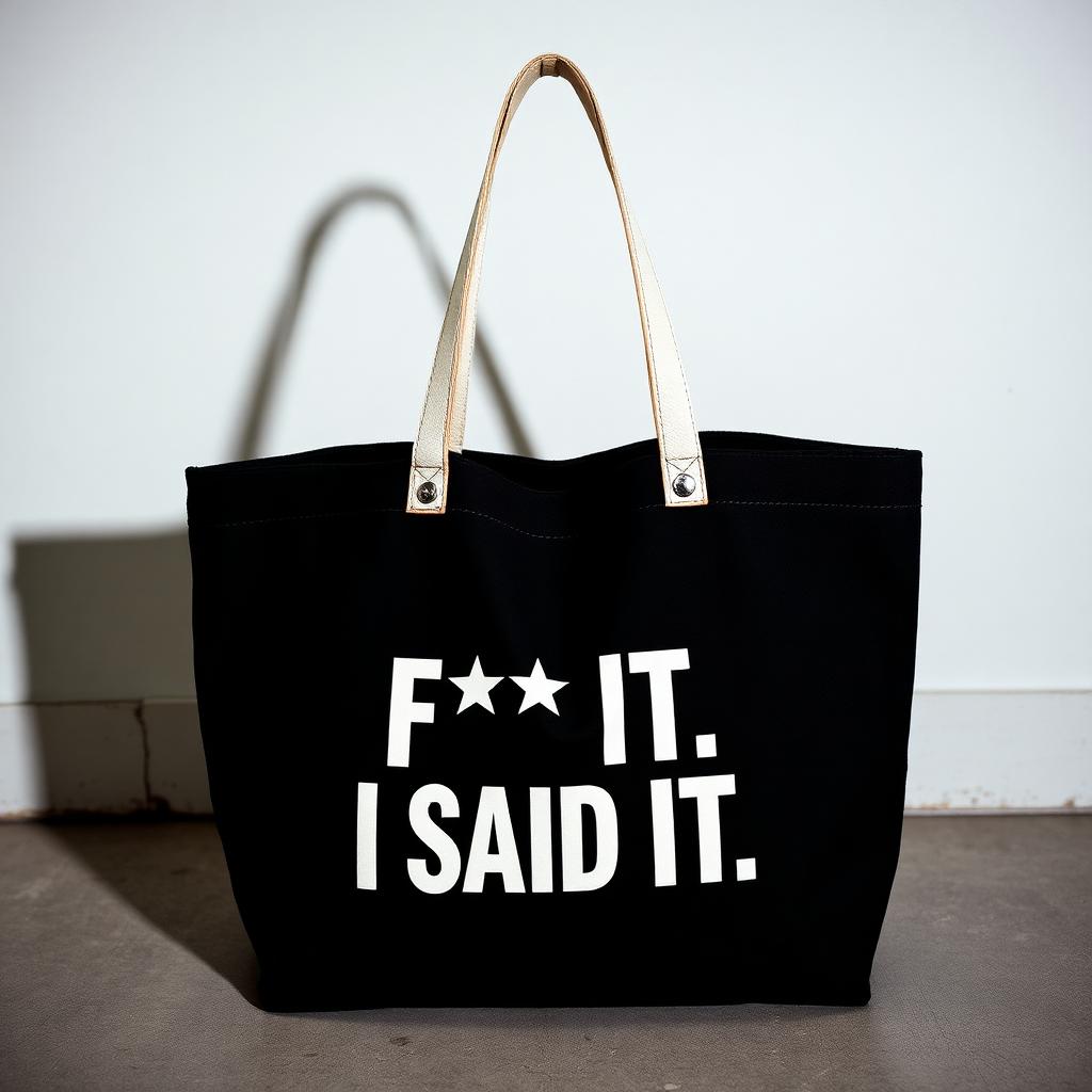 I Said It Eco Tote